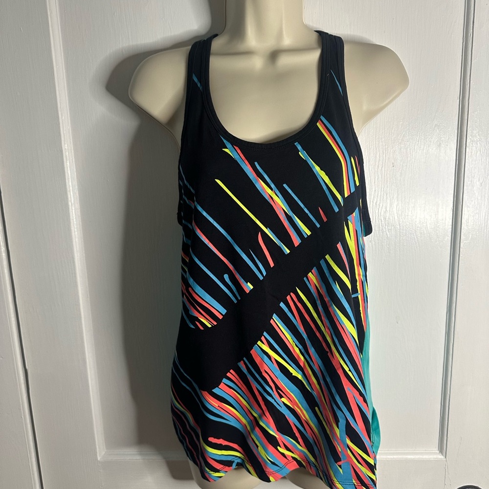 Nike Multicolor Striped Tank Top